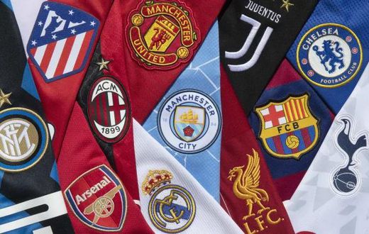 Badges clubs européens