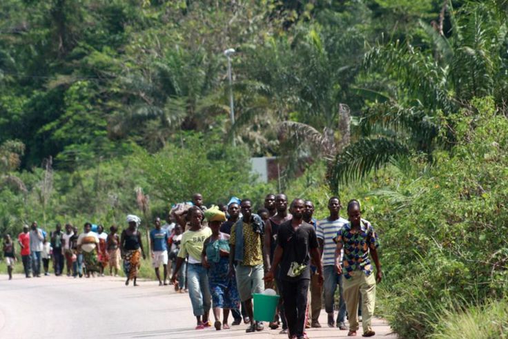 Les déplacés de guerre