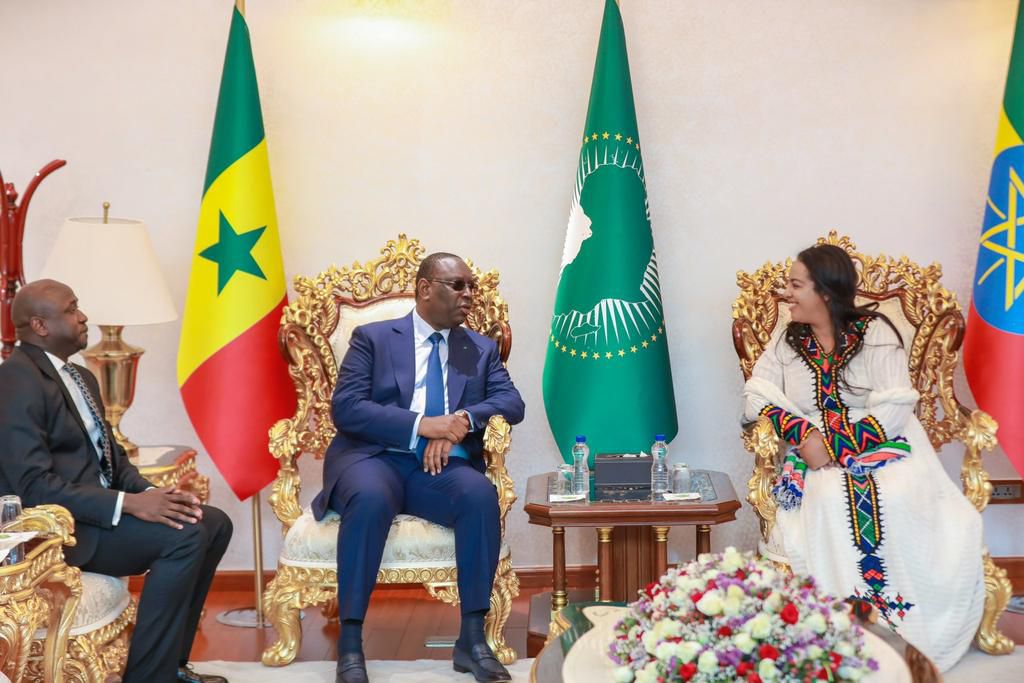 Macky Sall à Adiss Abeba