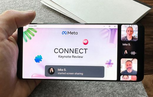 Vous pouvez partagez votre écran lors d'un appel vidéo sur WhatsApp
