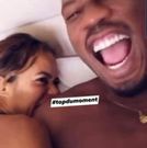 Drogba et Gabrielle Lemaire