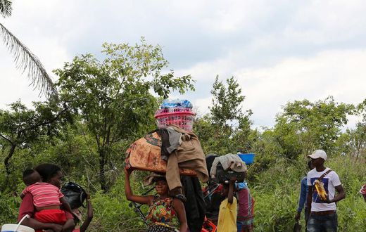 deplacement de population en RDC