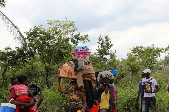 deplacement de population en RDC