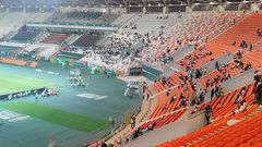 Stade vide