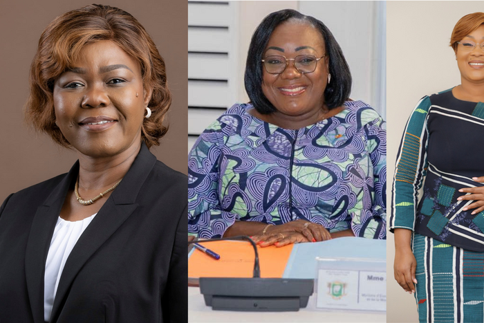 Les 6 femmes du nouveau gouvernement de Beugré Mambé