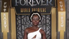 Lupita Nyong'o à l'avant-première de Black Panther : Wakanda Forever