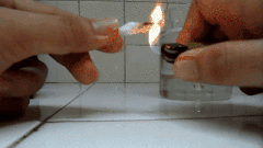 Le test de l'allumette pour vérifier votre miel