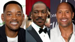 Will Smith, Eddy Murphy et Dwayne Johnson