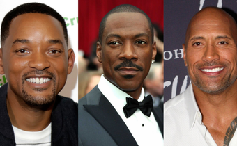 Will Smith, Eddy Murphy et Dwayne Johnson