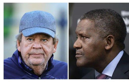 Johann Rupert claims throne as Africa's wealthiest, dethroning Aliko Dangote