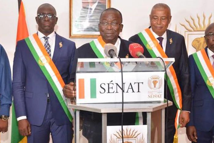 Quelques sénateurs ivoiriens