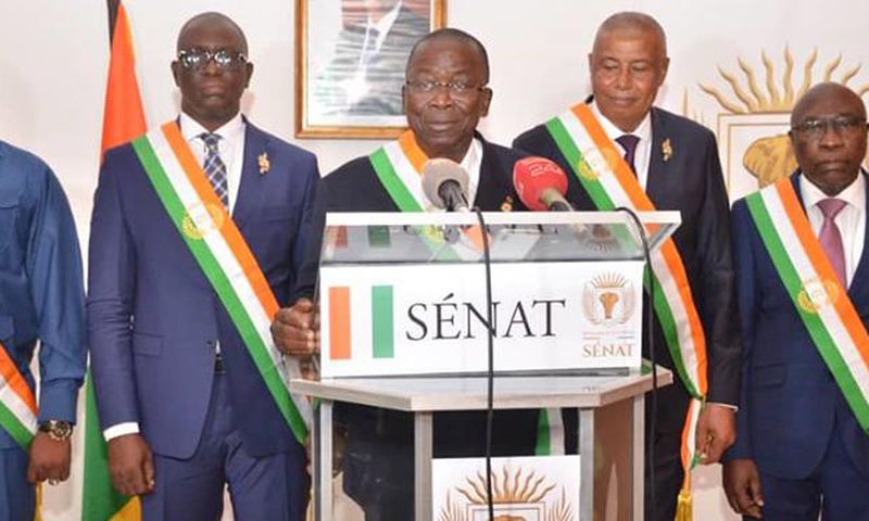 Quelques sénateurs ivoiriens