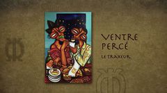 Tableau "Ventre percé" par l'artiste Le Traxeur pour l'album Société Suspecte de Suspect 95