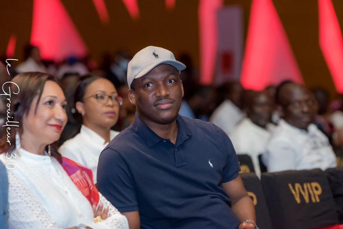 le ministre de la jeunesse, Mamadou Touré et la ministre de la culture, Françoise Remarck