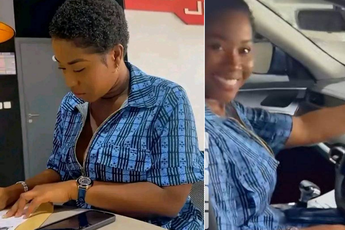 Carmen Sama s'offre une nouvelle voiture