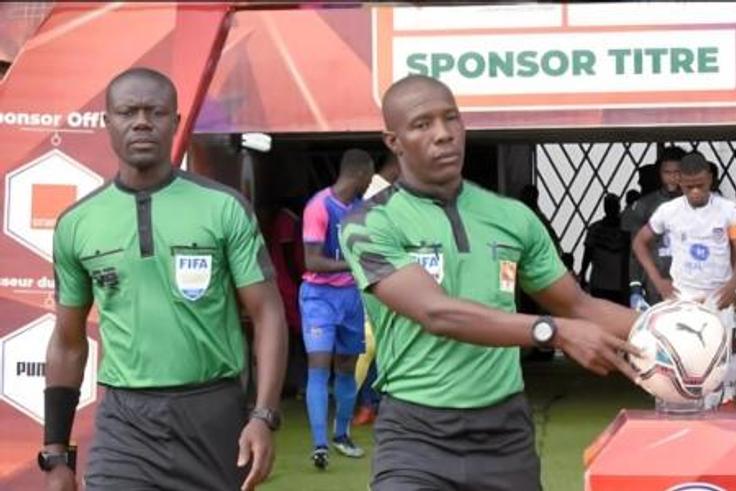 Arbitres pendant la CAN