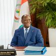 Le Président de la République de Côte d'Ivoire, SEM Alassane Ouattara