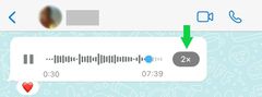 WhatsApp Message vocale