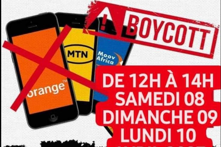 L'affiche du boycott
