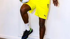 Yahia Fofana à l'entrainement