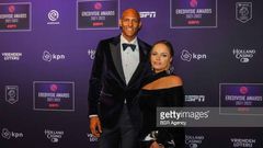 Sebastian Haller et sa femme Priscilla