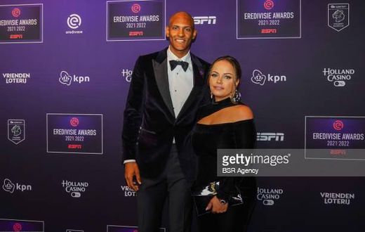 Sebastian Haller et sa femme Priscilla