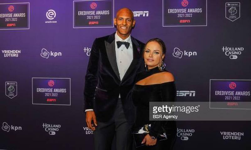 Sebastian Haller et sa femme Priscilla