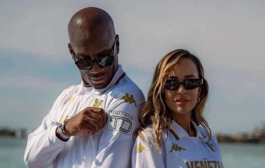 Didier Drogba et Gabrielle Lemaire aux mondiaux de bateaux électriques