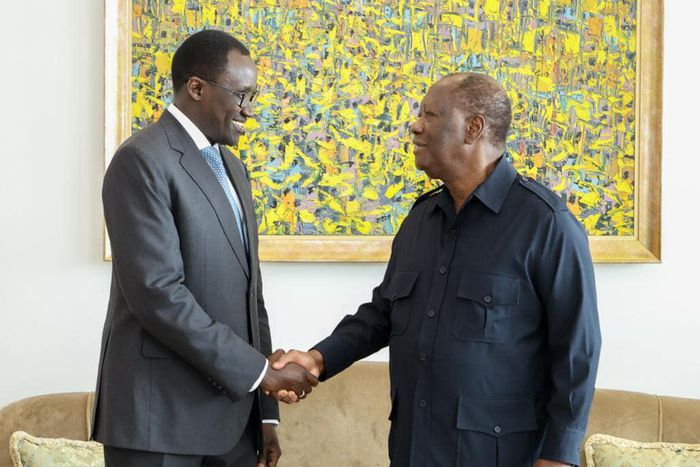 Abdourahmane Cissé et le Président de la République