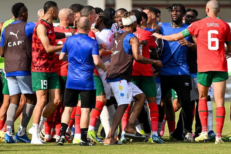 Altercation Maroc RDC