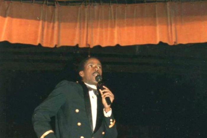 Roger Fulgence Kassy à Podium