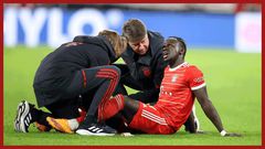 Sadio Mané est sorti sur blessure lors du match Bayern Munich-Werder Brême, le mardi 8 novembre 2022. L'attaquant sénégalais est touché au genou (péroné droit) et son indisponibilité est estimée à plusieurs semaines.