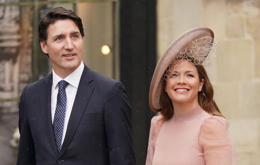 Canada's Prime Minister Justin Trudeau and his wife Sophie Grgoire Trudeau announced that they would be separating.acob King/PA Images via Getty Images