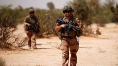 Des soldats français au Mali, le 27 juillet 2019.(Photo: REUTERS/Benoit Tessier