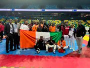 L'équipe de Taekwondo/Ruth Gbagbi
