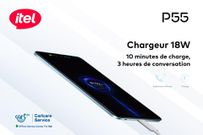 Smartphone : Vivez une savoureuse expérience branchée avec le P55 d’itel !