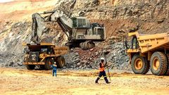 Découverte d'un minerais