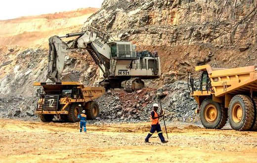 Découverte d'un minerais
