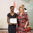 Eva Assi Mailys AKANDA et la Première Dame de Côte d'Ivoire