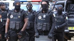 Les forces de l'ordre de l'opération Épervier 8