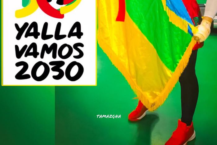 Le logo de la coupe du monde 2030