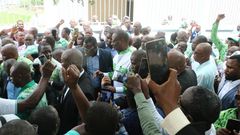 Tidjane Thiam aux militants du PDCI-RDA