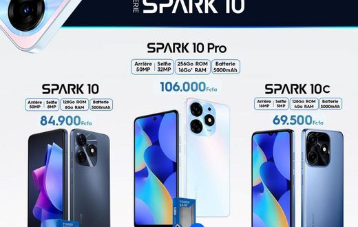 Précommandez maintenant les SPARK 10 - TECNO