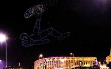 Can 2023 : Spectacle de drones test pour la cérémonie d'ouverture