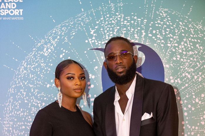 Cheick Cissé et sa fiancée Dominique