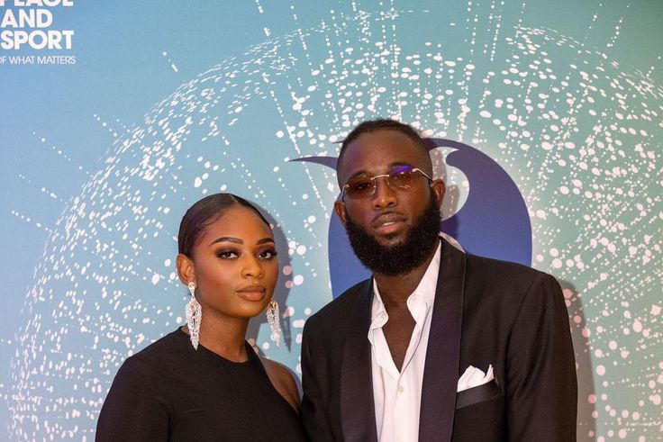 Cheick Cissé et sa fiancée Dominique