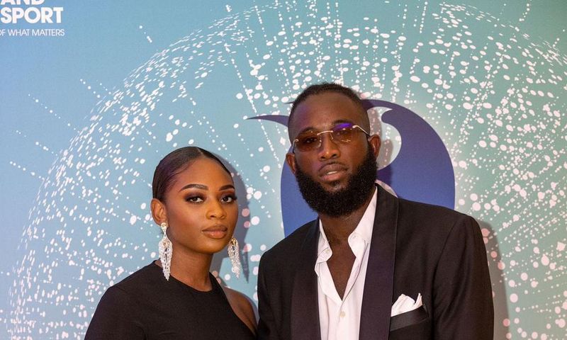 Cheick Cissé et sa fiancée Dominique