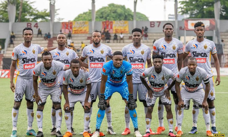 L'équipe de l'Asec Mimosa
