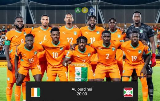 L'équipe de Côte D'Ivoire/ FIF