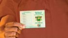 Une Carte d'électeur